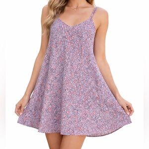 American Eagle Outfitters Floral Spaghetti Strap Dress